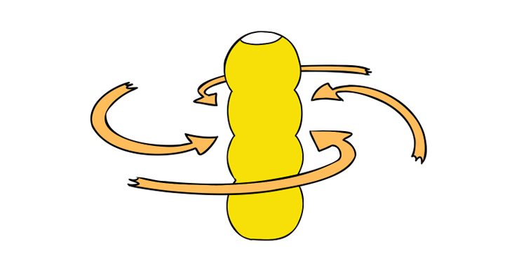 異形容器へのシュリンクで競合製品と差別化