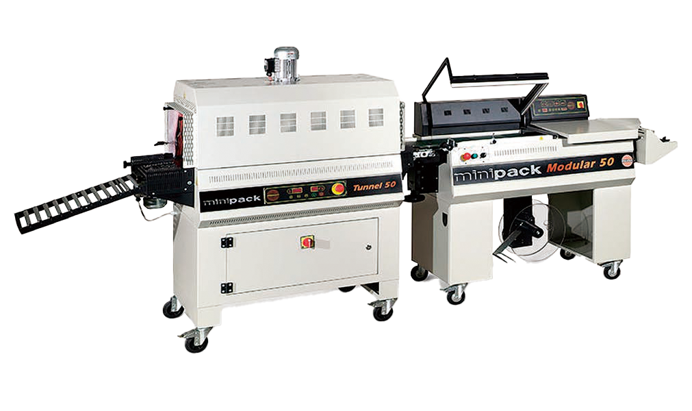 トンネル型モジュラーシリーズ シュリンク包装機