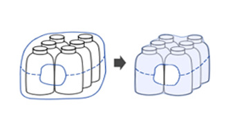 スリーブラップ・四方シールのイメージ