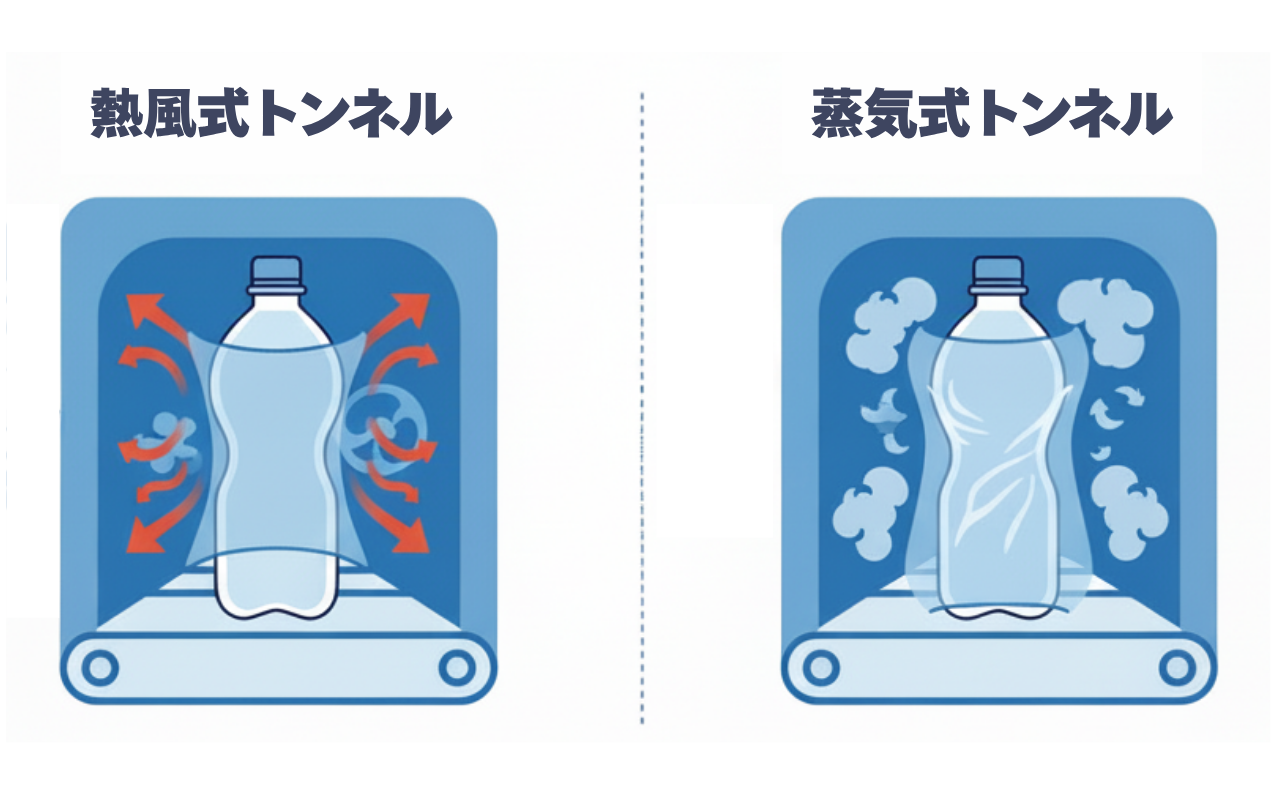 加熱で収縮が起こる仕組み