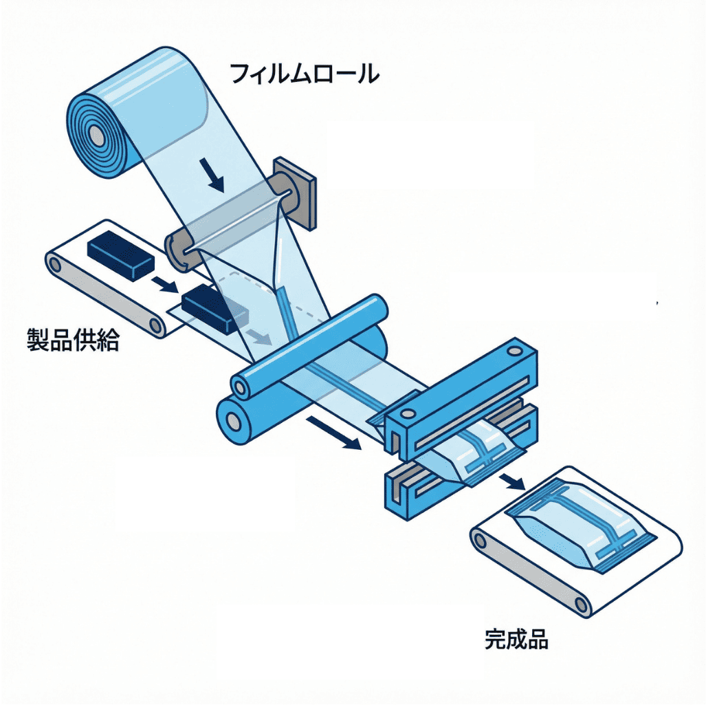 ピロー型三方シール